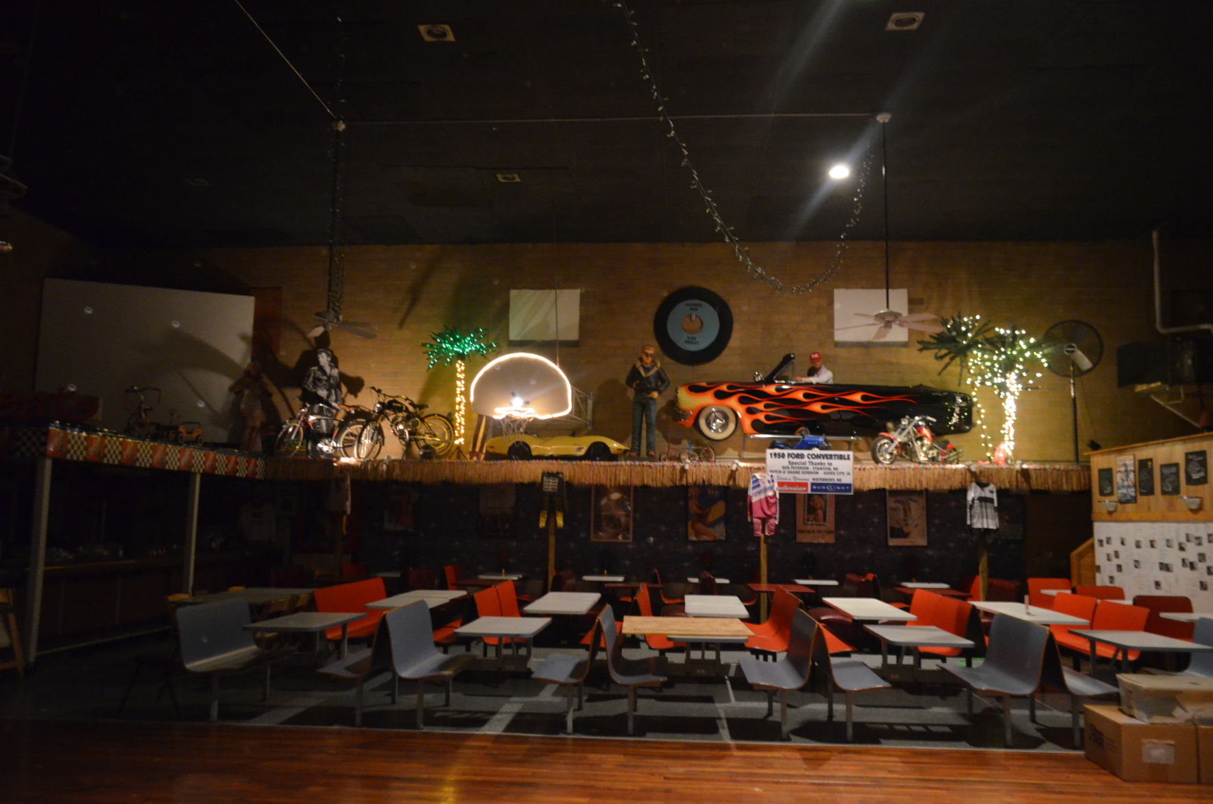 Seating at Storm'n Norman's